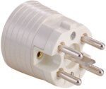 ABL Perilex-Stecker 16A 400V 3P+N+E IP20 2201 Duropl ger hfr weiß RAL1013