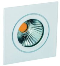starr quadratisch 350mA 8W IP55 3000K CRI80-weiss CIRDAN COB PEG661WWOK