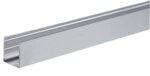 Rutec 79604 Aluminiumprofil, eloxiert, 2M. Osmium SVQ/TVQ