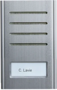 TCS Tür Control Audio Außenstation 1Taste 1-reih Aufputz si ASX13001-0010