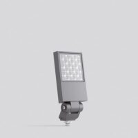 BEGA LED-Anbaustrahler 26,6W Konv DALI 84447AK3 1LED si 3000K ws 1553lm si mt