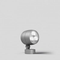 BEGA LED-Anbaustrahler 24W Konv DALI si 85147A 1LED 4000K RGBW 1297lm si mt Alu