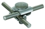Dehn MMV-Klemme NIRO für Rd 6-8mm MMVK 6.8 FRM10X35V2A