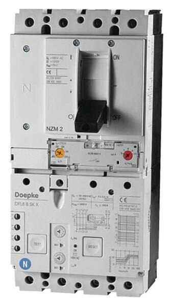 Doepke DOEPKE Leistungsschalter 250A 4-polig IP20 DFL8 250-4/X-B SK 200-250A/In Einb