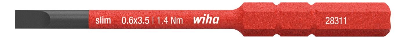 Wiha Wiha 2831 slimBit electric 3,5x75mm Bit 41159