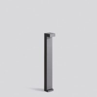 Bild vom Produkt: BEGA LED-Pollerleuchte 5,3W IP65 3000K 84228K3 333lm graphit Alu Gl_tr