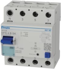 DOEPKE FI-Schutzschalter B 4-polig 230V 40A DFS4 040-4/0,30-B SK ISO HD 0,3A 4TE
