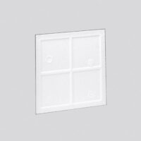BEGA Einbaurahmen gr Alu L255mm B255mm 13529 H35mm