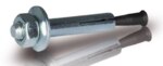 F-Tronic Einschlaganker M6x46mm g/vz VA KDM-2-Set Ø6mm 42mm 0,8kN