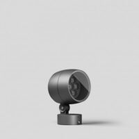 BEGA LED-Anbaustrahler 20,5W Konv DALI 85232K3 1LED graphit 3000K ws 1542lm mt
