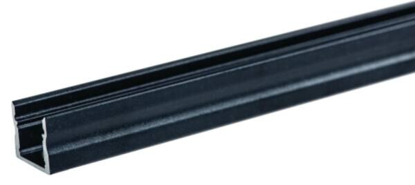 Rutec Rutec 65512 ALU-Profil 17/15 black RAL9005
