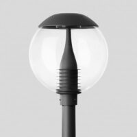 BEGA LED-Aufsatzleuchte 26W 76mm 3000K 85098K3 2592lm graphit Konv Alu Kst_tr