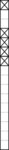 Siedle&Söhne Kommunikations-Stele 1,6m dgr/gli 1+4Mod KS 616-1/4 DG