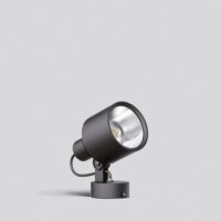 BEGA LED-Anbaustrahler 9,4W Konv 1LED ws 84768K3 graphit 3000K 773lm graphit mt