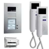 TCS Tür Control Paketlösung Video Unterputz 2 Wohneinheiten AVU2,2Türtele.+Strg. PVU1620-0010