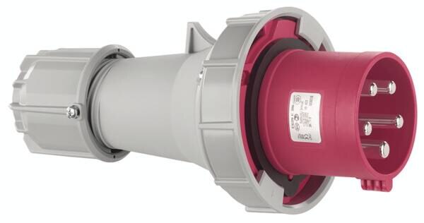 ABL ABL CEE-Stecker 4-polig 125A IP67 230V/bl 9h S44S25 Schraubkl Kunststoff Verschr