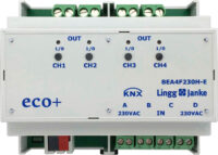 Lingg&Janke Binär-Ein/-Ausgang eco+ 4-fach 230VAC/DC 16A BEA4F230H-E