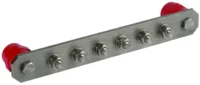 Dehn Potentialausgleichschiene ohne Abdeckung NIRO PAS I 6AP M10 V2A