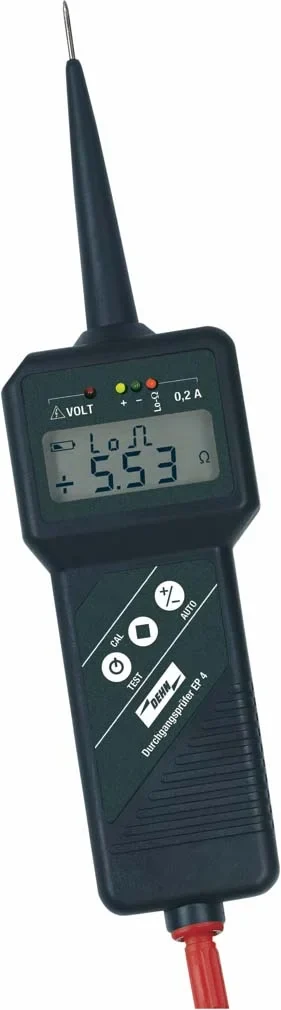 Dehn Dehn Durchgangsprüfer mit dig. LCD Anzeige DGPEP4