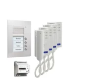 TCS Tür Control Paketlösung Unterputz 4 Wohneinheiten PPU04-EN/02