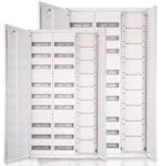 F-tronic Multimediaverteiler Aufputz 7x12TE VS3-7-M2 ST IP31 800x1100x210mm