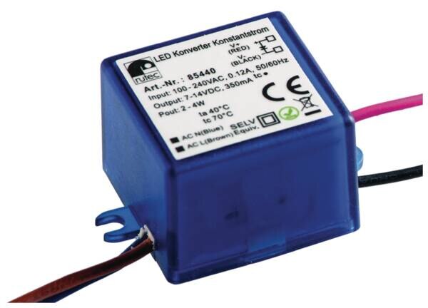 Rutec Rutec 85440 LED Konverter 350mA 2W-4W 7-14V