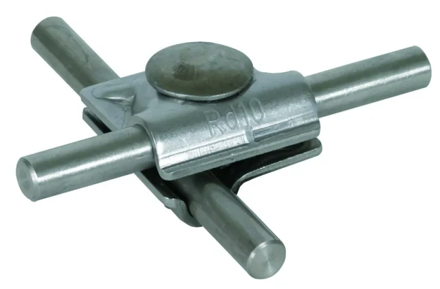 Dehn Dehn MV-Klemme NIRO für Rd 10mm MVK 10 FRM10X35 V2A