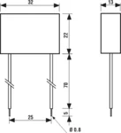 Finder Kondensatormodul bis 15 Leuchttaster 026.00