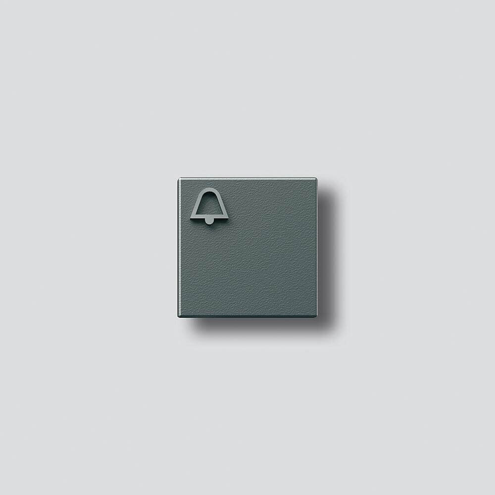 Siedle Siedle&Söhne Klingeltaste dgr-Glim mit Glockensymbol 200029947-00