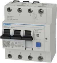 DOEPKE FI/LS-Schutzschalter B32 4-polig 0,1A DRCBO 4 B32/0,10/3N-B+ B+ 6kA 4,5TE 3-polig