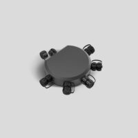 Bild vom Produkt: BEGA Verteilerdose sw 5p 71189