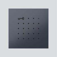 Siedle&Söhne Electronic-Key-Lese-Modul anthrazitgrau ELM 600-0 Außengewinde
