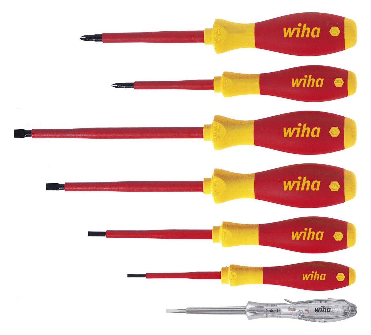 Wiha Wiha 320NK7 SoftFinish® electric Set Schraubendreher 00834