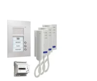 TCS Tür Control Paketlösung Unterputz 3 Wohneinheiten PPU03-EN/02