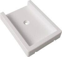 ELDAT RT32-ACC-01-02P Wandhalter weiß für Sender RT32/34/37