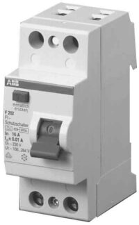 ABB Stotz S&J FI-Schutzschalter 2-polig 25A F202A-25/0,03AP-R
