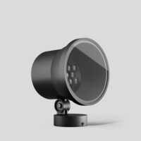 BEGA LED-Anbaustrahler 60W Konv DALI ws 85110K3 1LED graphit 3000K 2971lm mt