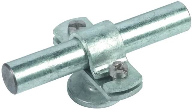 Dehn Dehn Stangenhalter mit Abdeckbund für Rd 16mm mit M8 SHZS16M8V2A