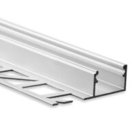 Rutec 63015 Alu-Fliesenprofil FP2 Aluminium Fliesenprofil 2 Meter