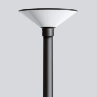 BEGA LED-Aufsatzleuchte 27W 76mm 4000K 84483K4 2969lm graphit Konv Alu IP65