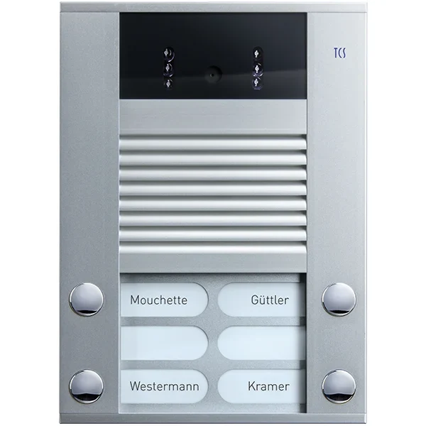 TCS TCS Tür Control Video IP Bold Außenstation 4 Tasten Aufputz si AVD95040-0010