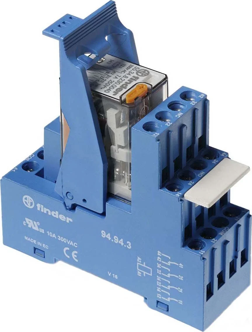 Finder Finder Koppelrelais 24VAC 4W LED grün, Varistor 59.34.8.024.0060