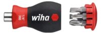 Wiha 3801-04 Stubby 1/4z Schraubendreher mit Bit Magazin magnetisch 33764