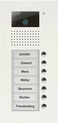 TCS Tür Control Video color Außenstation V PUK 7 Tasten 1-spalt AVU14070-0019