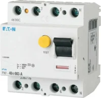 Bild vom Produkt: Eaton (Installation) FI-Schutzschalter 40A 4p, 30mA PXF-40/4/003-A
