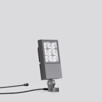 BEGA LED-Anbaustrahler 27W Konv 1LED si UniLink 84853AK3 3000K ws 2703lm si mt