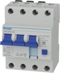 DOEPKE FI/LS-Schutzschalter C16 4-polig 0,03A DRCBO 4 C16/0,03/3N-A A 6kA 4TE 3-polig 400V