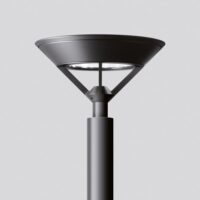 BEGA LED-Aufsatzleuchte 25,8W 76mm 3000K 84403K3 2531lm graphit Konv Alu IP65