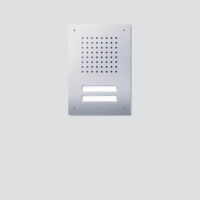 Siedle&Söhne Audio-Türstation Classic 1+n, 2RT, Edelstahl geb. F CL A 02 N-0