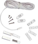 ABB Stotz S&J Magnet-Reedkontakt-Set mit 4m Kabel weiß MRS/W